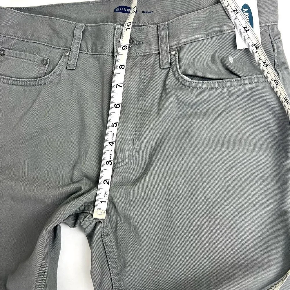 Old Navy Men's Slate Gray Straight Jeans - Picture 5 of 5